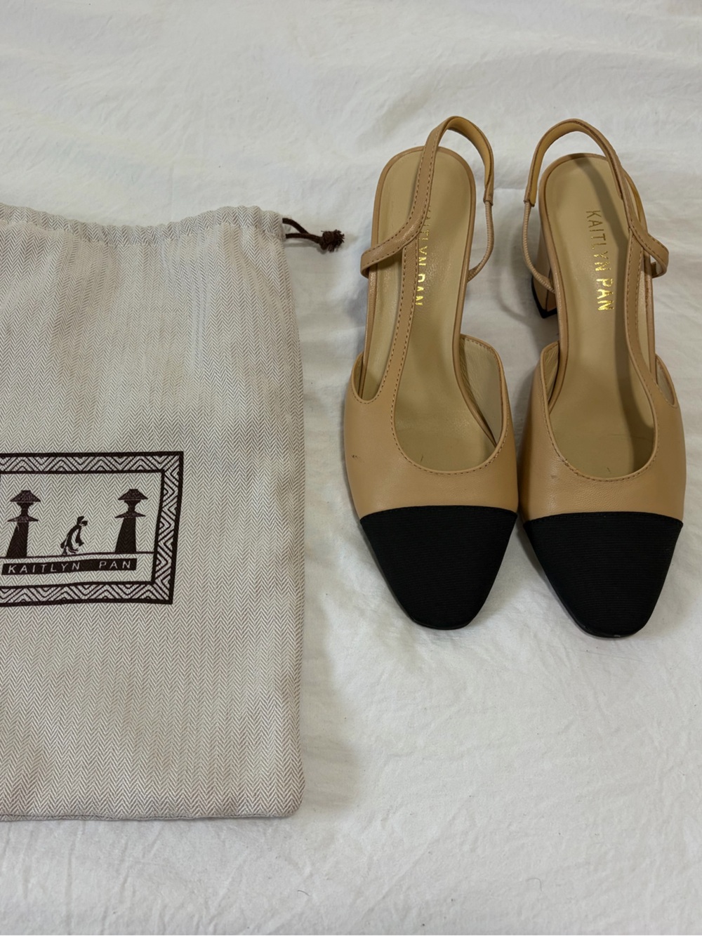 Kaitlyn Pan Slingback Heels
